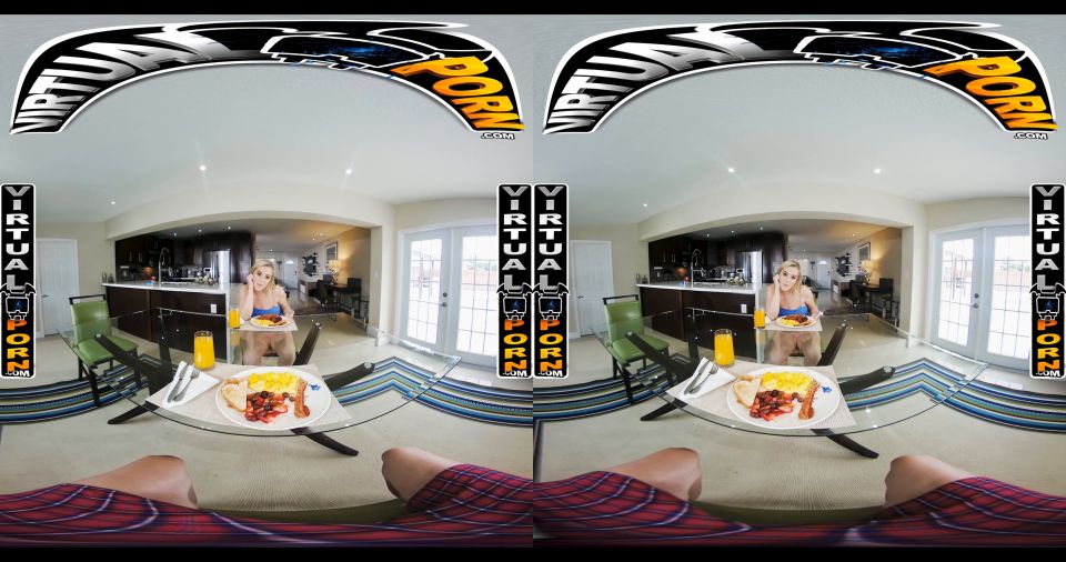 VIRTUAL PORN  Busty Blonde Babe Blake Blossom Blooms In VR