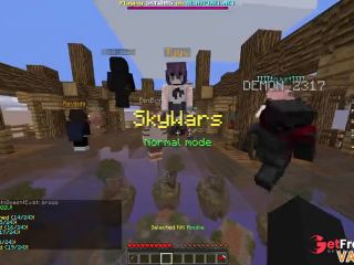 [GetFreeDays.com] When Things Get Hard in Minecraft Skywars - Intense Minecraft Gameplay Porn Clip July 2023-3