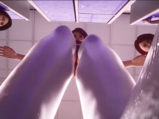 Locker Room Steps [Giantess Animation-2