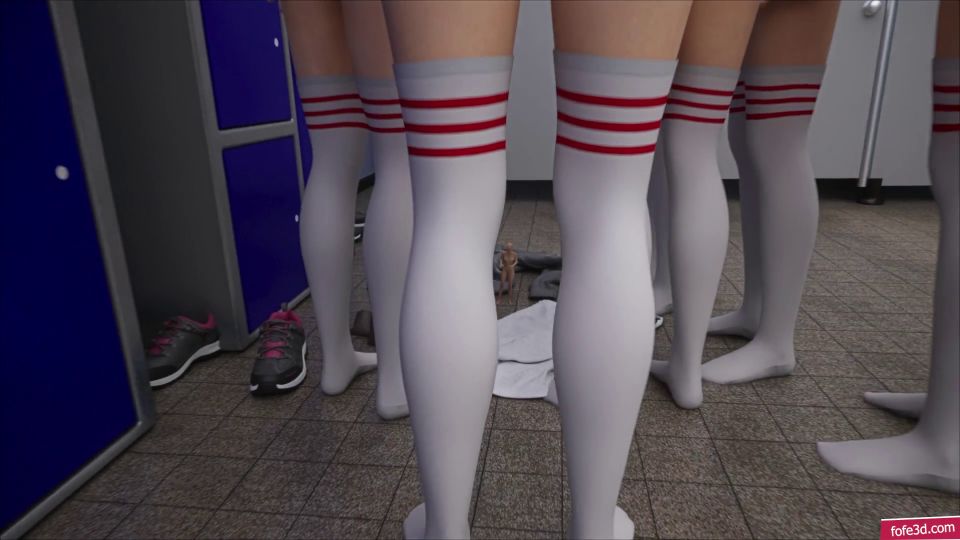 Locker Room Steps [Giantess Animation