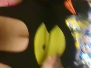 Pacman shirt tried to hide those  boobs-6