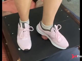 [GetFreeDays.com] CBT in my pink Nike trainers. Sex Film June 2023-2