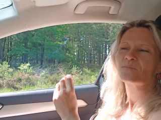 Old Sexy Hitchhiker Whore From Street Fucked In Forest With And Then Wi-1