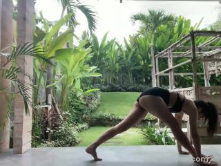 Miss Orion Missorion - stream started at am morning in bali yoga stretching 22-08-2022-7