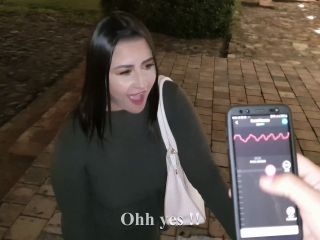 Stranger Controls My Vibrator Lovense In Public Square And Makes Me Hav-6