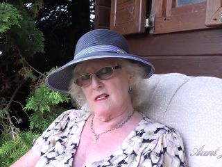 GILF Claire Confronts You About Gardening Duties - Grandma-1