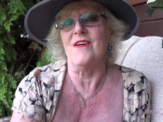 GILF Claire Confronts You About Gardening Duties - Grandma-4