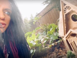 Mistress Raven FD - GIANTESS RAVEN FINDS BACKYARD TINY HOME - Tiny house-4