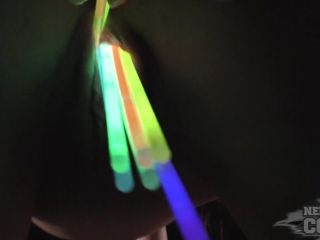 Phat Ass Teen Sabrina Kinky Glowstick Stretch Gape And Masturbate teen Sabrina-6