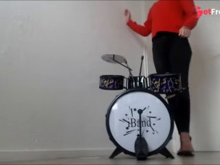 [GetFreeDays.com] Goddess Carmen plays drums crush video Sex Stream February 2023-2