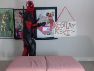 M@nyV1ds - Kosplay_Keri - Lady Spiderman and Deadpool pegging fun-0