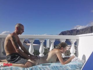 [GetFreeDays.com] Surpise Massage While Sunbathing Naked On The Balcony Sex Film November 2022-0