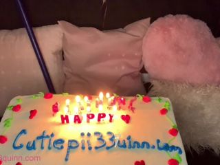 Cutiepii33quinn - BIRTHDAY CAKE SMASH - Transsexual-0