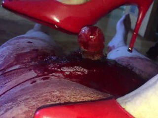 adult video 44 Chinese Blood Footjob on fetish porn tampon fetish-5