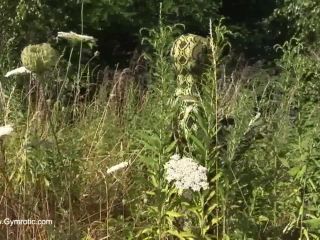 Strange flexible being in nature-1