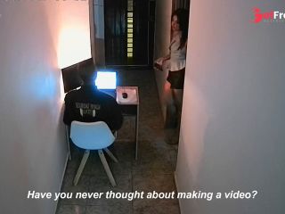 [GetFreeDays.com] Vlog 4 I convince the shy security guard of my building to shoot a porn video it goes wrong Sex Film November 2022-3