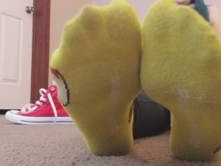 free porn clip 43 Frosty Princess - So Stinky After Workout - socks fetish - pov ebony fetish porn-8