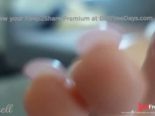 [GetFreeDays.com] CRUEL REELL - CUTE FEET - PINK METALLIC LONG TOENAILS Sex Leak July 2023-8