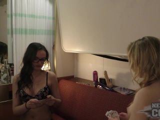 Cruise Ship Strip Poker With Young Maria And Sarah Lesbian-2