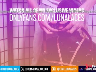 [GetFreeDays.com] Latex Sex Toy Luna Laces Teases, Plugged and Fucked  OF Preview Sex Clip April 2023-8