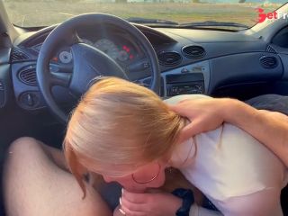 [GetFreeDays.com] Sloppy Blowjob inside the Car in Countryside Sex Leak December 2022-7