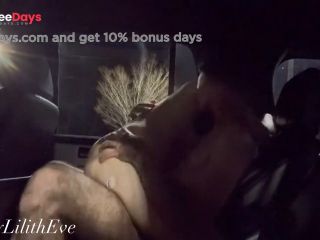 [GetFreeDays.com] Fucking and eating pussy HUGE CREAMPIE hot amateur couple has car sex cum inside public quickie Porn Video February 2023-6