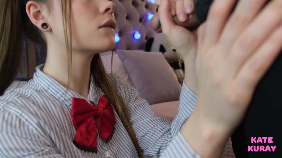 online clip 43  teen | Katekuray – 035 Schoolgirl Sucks Cock Closeup | katekuray