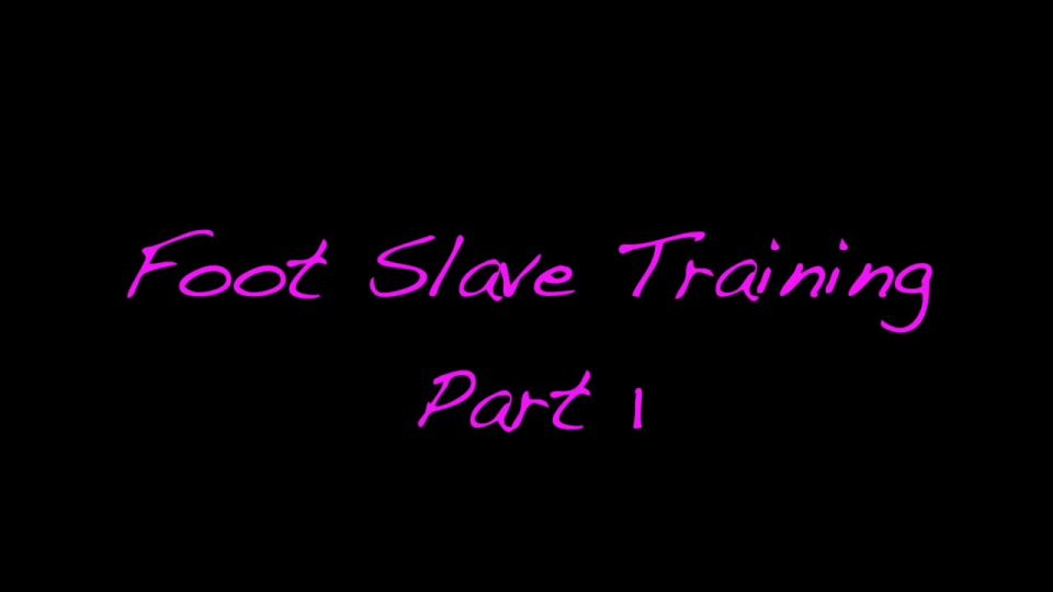 Luna Lain - Foot Slave Training Part 1 Femdom!