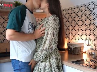 [GetFreeDays.com] Sensual nipple play with gentle kisses and ass licking in the kitchen  Adult Stream June 2023-0