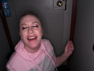 Gloryhole Swallow - Shelby Paris 2nd Visit - Gloryhole-9