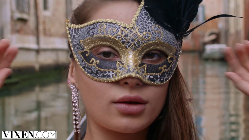 Sonya & Liya Attend Exclusive Masquerade Sex Party