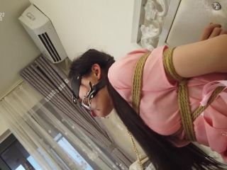 Asian Girls Bound and Gagged china rope bondage shibari blindfold nurse cuffed-4