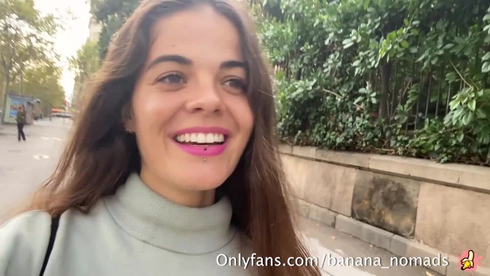 xxx video 49 femdom male Dana Nomad - Cumwalk Barcelona Ramblas, cumwalk on fetish porn