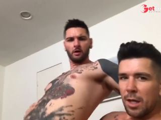 [GetFreeDays.com] NASTYDADDY Trenton Ducati Films While Barebacking Hot Tattooed Jock Sex Stream November 2022-7