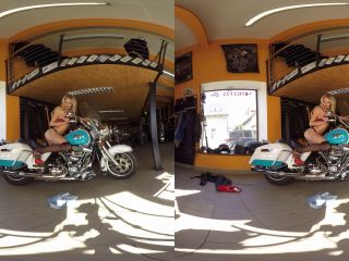 186  Claudia Mac  Bikes And Babes TV Sexy VR Clips  3DVR180-3