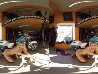 186  Claudia Mac  Bikes And Babes TV Sexy VR Clips  3DVR180-8