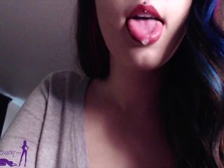 porn video 23 DemonGoddessJ - Slow Mo Spit on fetish porn classy femdom-9