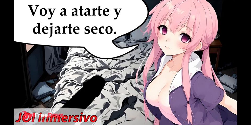 [GetFreeDays.com] JOI Extremo, una loca te ata y te folla sin parar. Rol Hentai con voz en espaol. Sex Leak June 2023