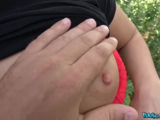 Public - Amber Deen's first time outdoor sex-2