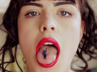 Molly Darling – Gentle Giantess Threatening Vore, fat fetish porn on femdom porn -6