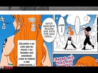 [GetFreeDays.com] Nami from One Piece Fucking her Mates - One Piece Porn Manga Porn Clip February 2023-0