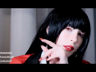 Lost Her Body At Cards. Yumeko Kakegurui Cosplay - Pornhub, MollyRedWolf (FullHD 2021)-0