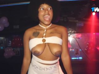 Black Brazilian Dancing Naked At The Exhibitionism Dance In The Club-4