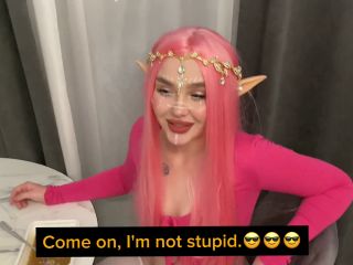 Blondessa - A cheeky Elf ate my last meal and fucked me - Cosplay-0