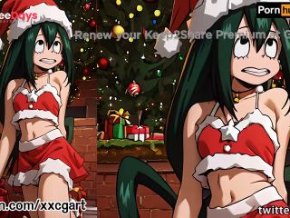 [GetFreeDays.com] my hero academia - Tsuyu Asui christmas hentai Sex Video November 2022-8