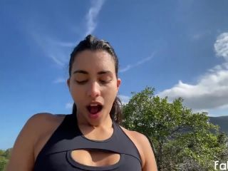 [Amateur] Long hair, fit body, big ass, cute face - Mountain Top Orgasm-7