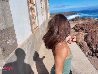 [GetFreeDays.com] Exposed Adventures - Ep 1 - Almost caught masturbating at the lighthouse in Spain Adult Clip February 2023-4