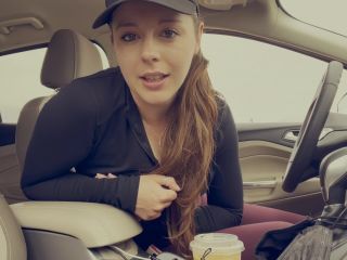 Pov Public Parking Lot Joi... Flashing, Edging, Teasing, Swallowing 1080p-8