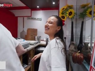 [GetFreeDays.com] Fucking At The Pizza Restaurant Sex Stream April 2023-1