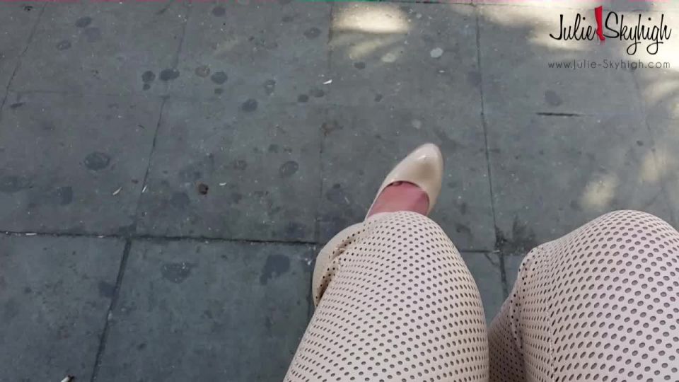 online adult clip 34 best foot fetish porn Julie Skyhigh, Pantyhose, Stockings, Leggings - Beige leather pant busstop with beige heels MPEG4 [foot fetish], foot-fetish on feet porn